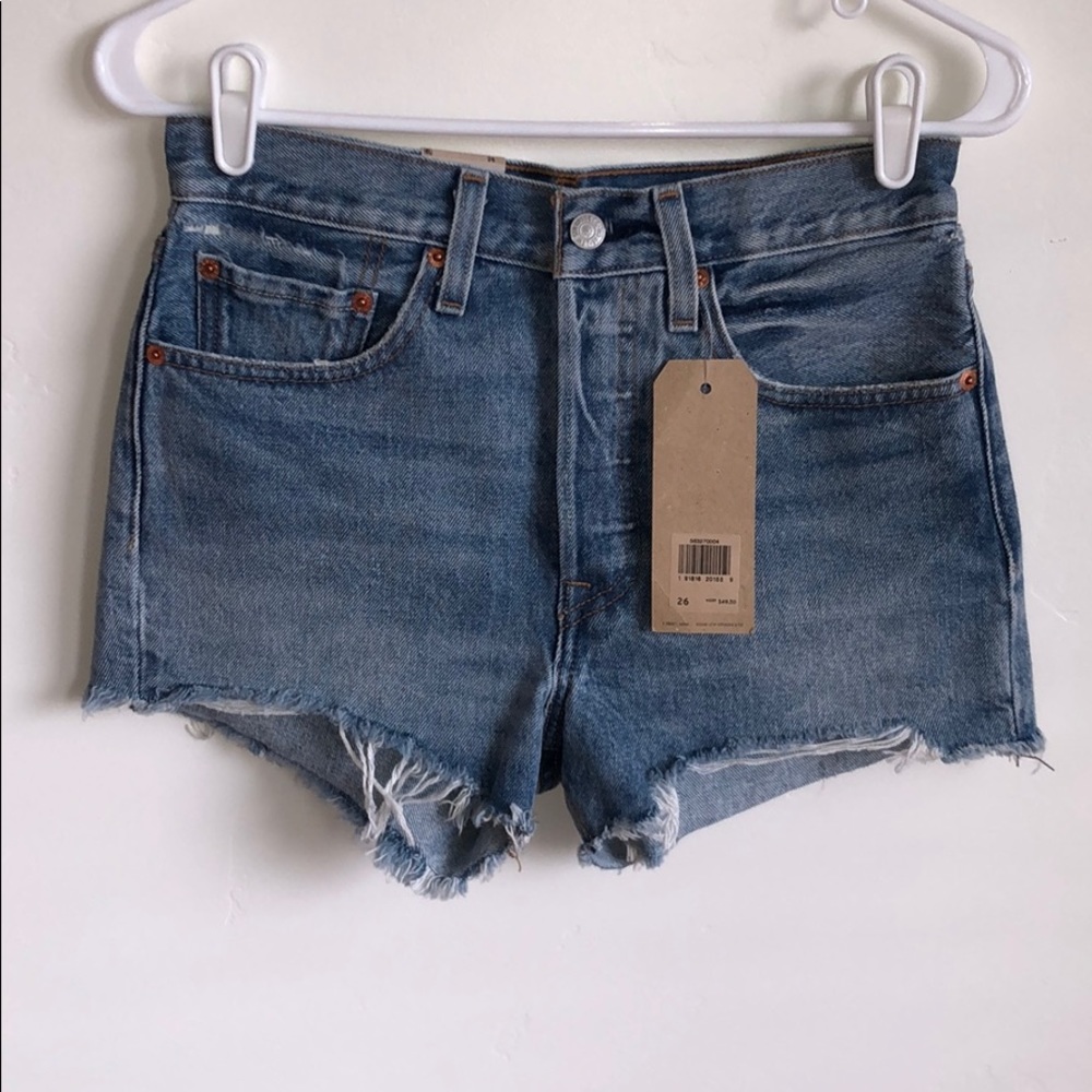 Levi’s 501 Women’s High Rise Button Fly Shorts